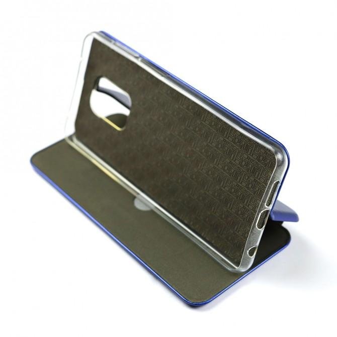 Чехол книжка U-Like Best для Xiaomi Redmi Note 9s/Note 9 Pro Синий-4