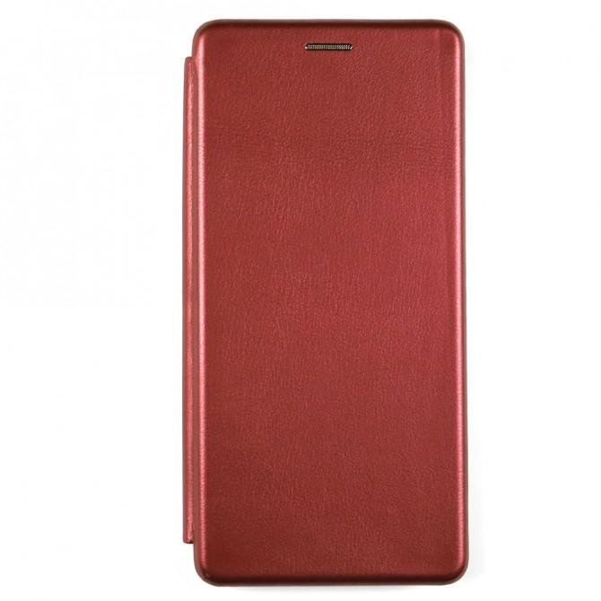 Чехол книжка U-Like Best для Xiaomi Redmi Note 9s/Note 9 Pro Марсала-1