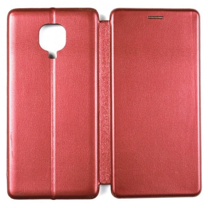 Чехол книжка U-Like Best для Xiaomi Redmi Note 9s/Note 9 Pro Марсала-2