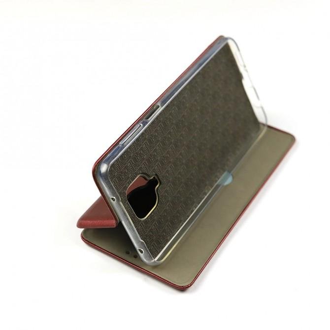 Чехол книжка U-Like Best для Xiaomi Redmi Note 9s/Note 9 Pro Марсала-4