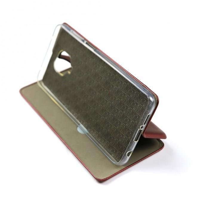 Чехол книжка U-Like Best для Xiaomi Redmi Note 9s/Note 9 Pro Марсала-5