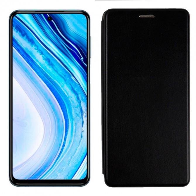 Чехол книжка U-Like Best Xiaomi Redmi Note 9/Redmi 10X Black