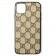 Чохол U-like Fashion series для iPhone 11 Gucci Light Brown