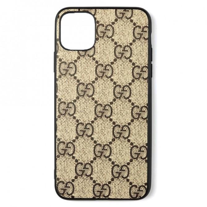 Чохол U-like Fashion series для iPhone 11 Gucci Light Brown-1