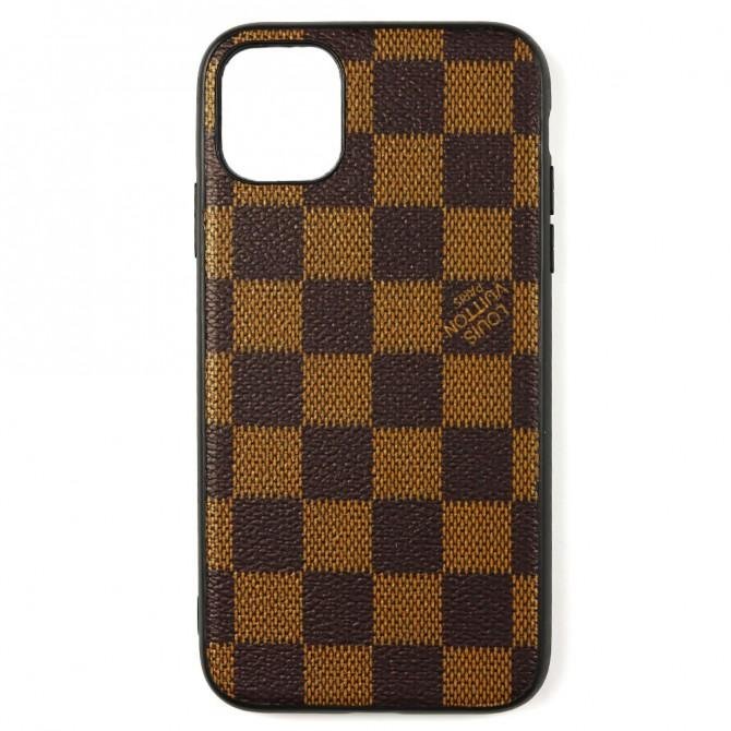 Чехол U-like Fashion series для iPhone 11 LV Squares Brown-2