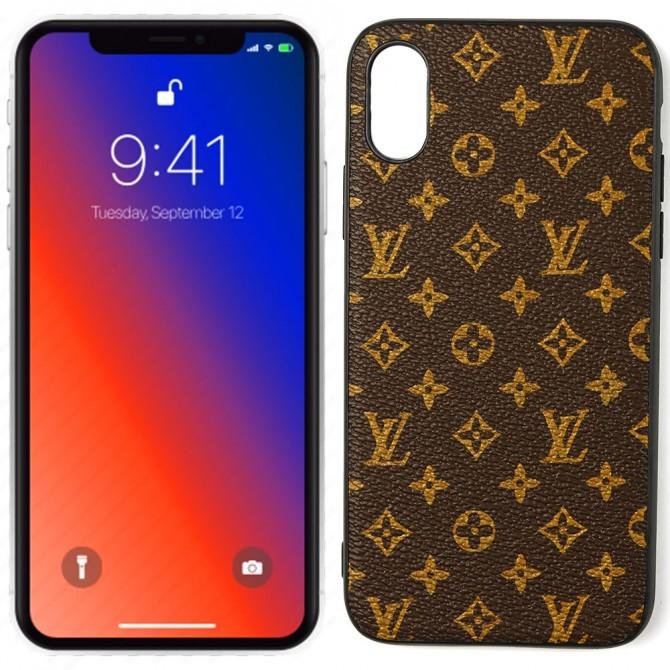 Чохол U-like Fashion series для iPhone Xs LV Small Stars Brown