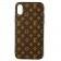 Чохол U-like Fashion series для iPhone Xs LV Small Stars Brown