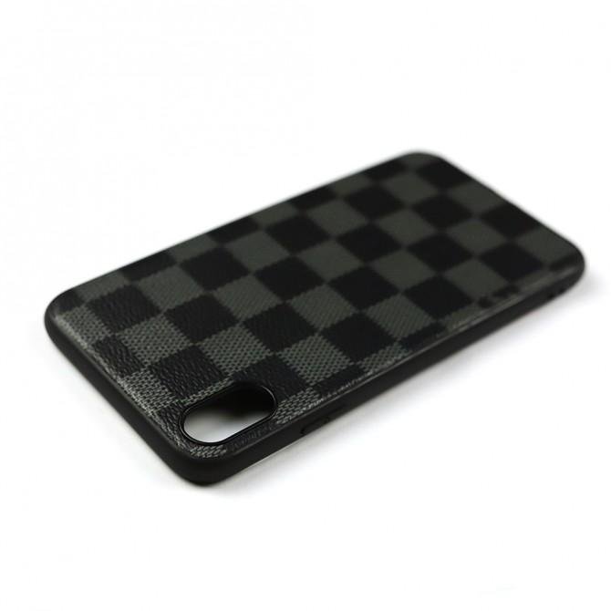 Чехол U-like Fashion series для iPhone XR LV Squares Grey-3