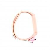 Ремінець для Xiaomi Mi Band 5/6 (Silicon) Cartoon Face series Pantera Pink (#6)