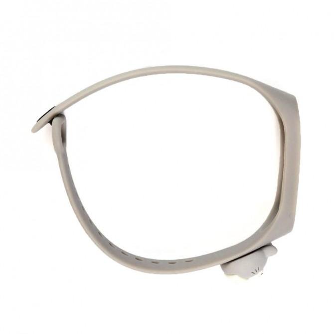 Ремінець для Xiaomi Mi Band 3/4 (Silicon) Cartoon Face series Totoro Grey (#3)-2