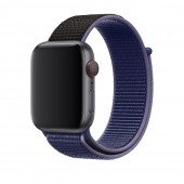Ремінець для Apple Watch 38/40mm Nylon Sport Loop Midnight Blue Ремінець для Apple Watch 38/40mm Nylon Sport Loop Midnight Blue