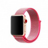 Ремінець для Apple Watch 38/40mm Nylon Sport Loop Pink Ремінець для Apple Watch 38/40mm Nylon Sport Loop Pink