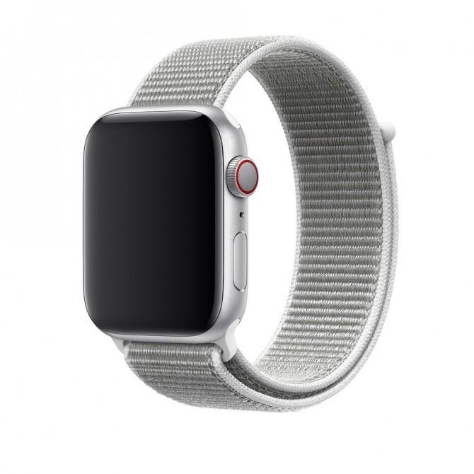 Ремінець для Apple Watch 42/44mm Nylon Sport Loop Seashell