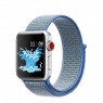 Ремешок для Apple Watch 42/44mm Nylon Sport Loop Tahoe Blue