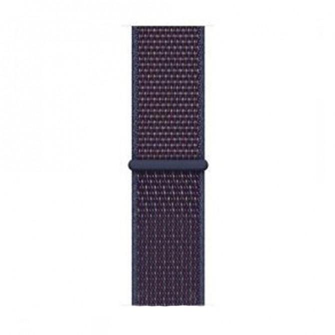 Ремешок для Apple Watch 42/44mm Nylon Sport Loop Indigo-2
