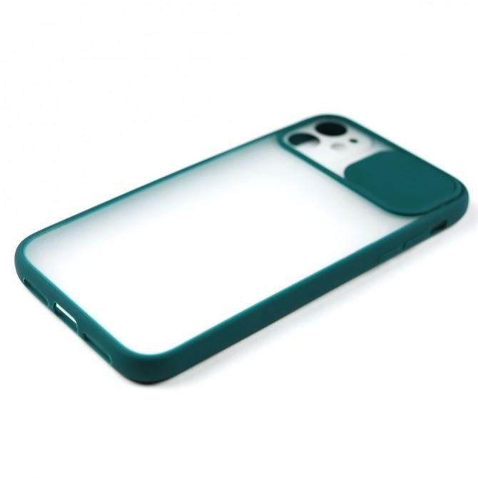 Чохол Camshield mate зі шторкою для камери для Apple iPhone 11 Pro Max Green-4