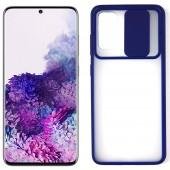 Чохол Camshield mate зі шторкою для камери для Samsung G980 Galaxy S20 Blue