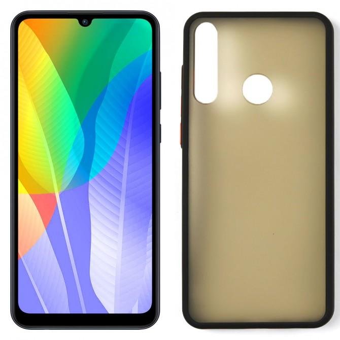 Чехол MATT CASE для Huawei Y6P Black