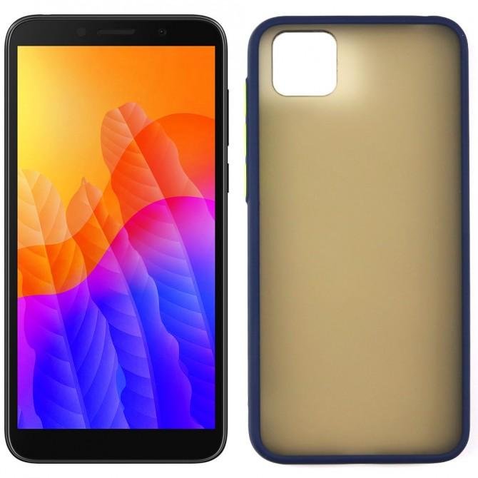 Чехол MATT CASE для Huawei Y5P Dark Blue