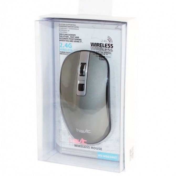 Миша Havit HV-MS614GT Wireless USB Grey