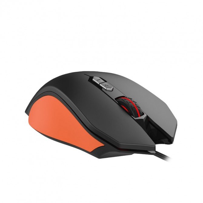 Миша Havit HV-MS762 GAMING USB, black/orange-3