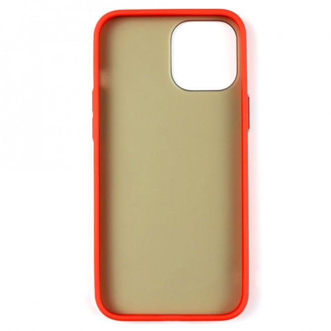 Чехол MATT CASE для iPhone 12 Pro Max Red-2
