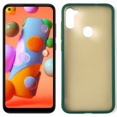 Чохол MATT CASE для Samsung A115 Galaxy A11 Темно Зелений Чохол MATT CASE для Samsung A115 Galaxy A11 Темно Зелений