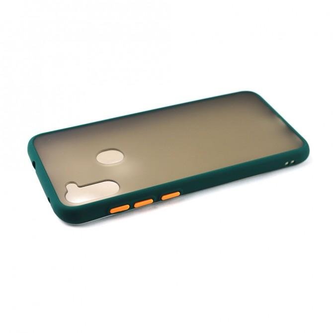 Чехол MATT CASE для Samsung A115 Galaxy A11 Темно Зеленый-4