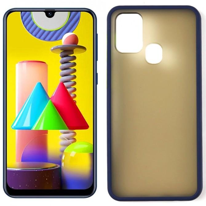Чехол MATT CASE для Samsung M315 Galaxy M31 Dark Blue