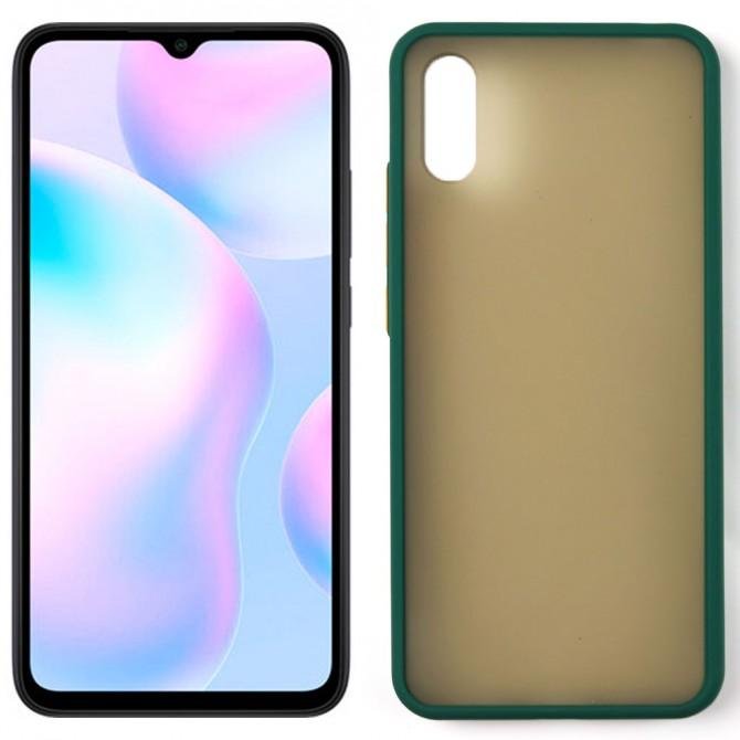 Чехол MATT CASE для Xiaomi Redmi 9A Dark Green