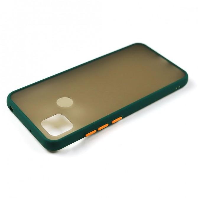 Чохол MATT CASE для Xiaomi Redmi 9c Dark Green-3