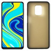 Чехол MATT CASE для Xiaomi Redmi Note 9/Redmi 10X Black Чехол MATT CASE для Xiaomi Redmi Note 9/Redmi 10X Black