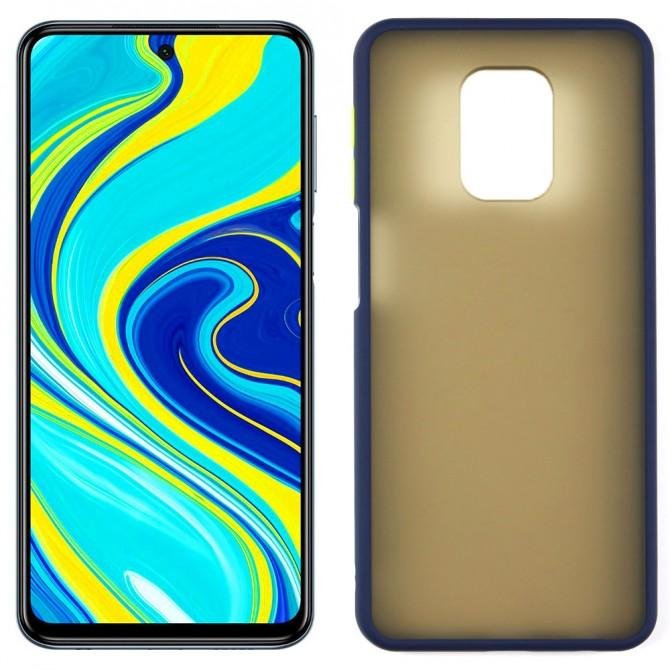 Чохол MATT CASE для Xiaomi Redmi Note 9/Redmi 10X Dark Blue