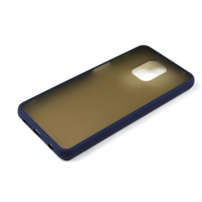Чохол MATT CASE для Xiaomi Redmi Note 9/Redmi 10X Dark Blue-4