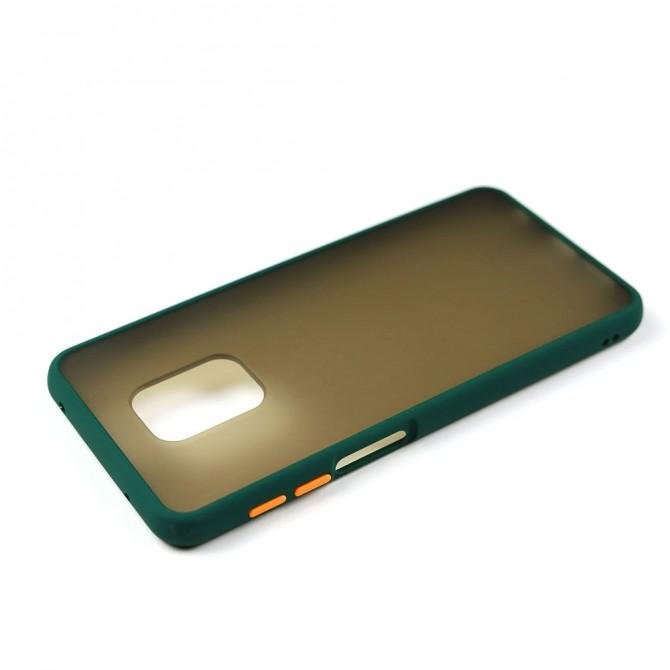 Чехол MATT CASE для Xiaomi Redmi Note 9/Redmi 10X Dark Green-3
