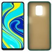 Чохол MATT CASE для Xiaomi Redmi Note 9 Pro/Note 9s Dark Green