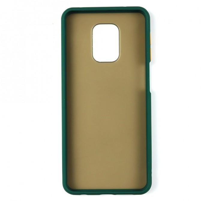 Чехол MATT CASE для Xiaomi Redmi Note 9 Pro/Note 9s Dark Green-2
