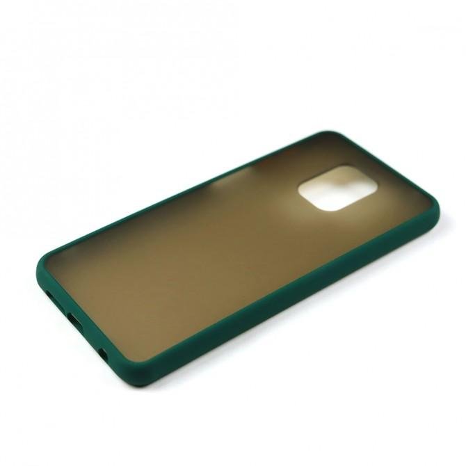 Чехол MATT CASE для Xiaomi Redmi Note 9 Pro/Note 9s Dark Green-4