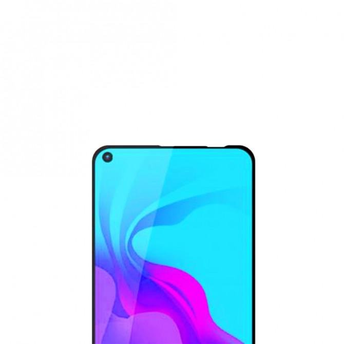 Защитное стекло для Realme 6/7/V5 Full Glue (0.3 мм, 2.5D, чёрное)-1