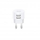 Мережевий зарядний пристрій Usams T20 2USB + Type-C cable (2.1A) White Мережевий зарядний пристрій Usams T20 2USB + Type-C cable (2.1A) White