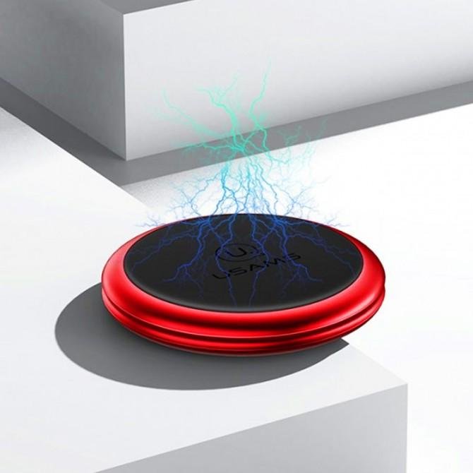 Автодержатель Usams US-ZJ050 Красный-1