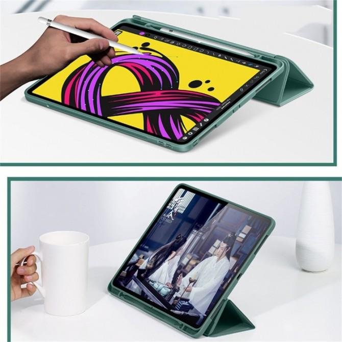 Чохол-книжка Usams Winto Series for iPad Pro 12,9`` Dark Green (2020)-2