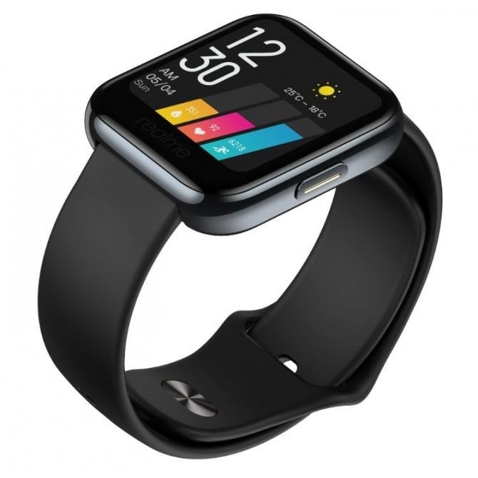 Умные часы Realme Watch черный (global)-4