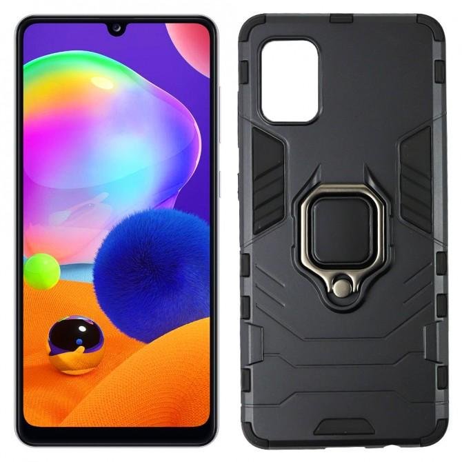 Чехол HONOR Hard Defence Series для Samsung M317 Galaxy M31s Чёрный (с магнитом)