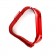 Ремешок для Xiaomi Band 3/4 milanese design red