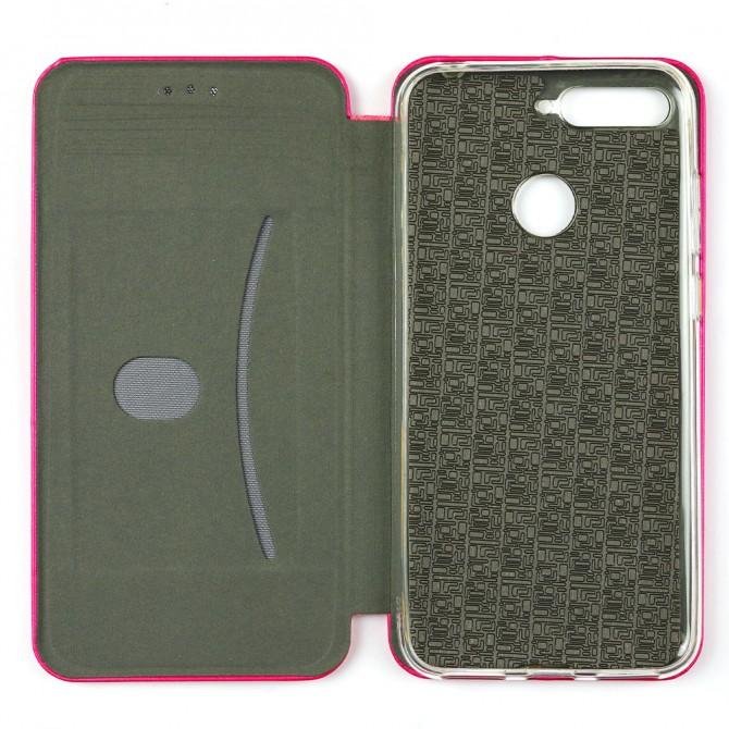 Чехол книжка U-Like Best для Huawei Y6 Prime 2018 Розовый-3