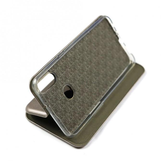 Чехол книжка U-Like Best для Samsung A107 Galaxy A10s 2019 Серый-3