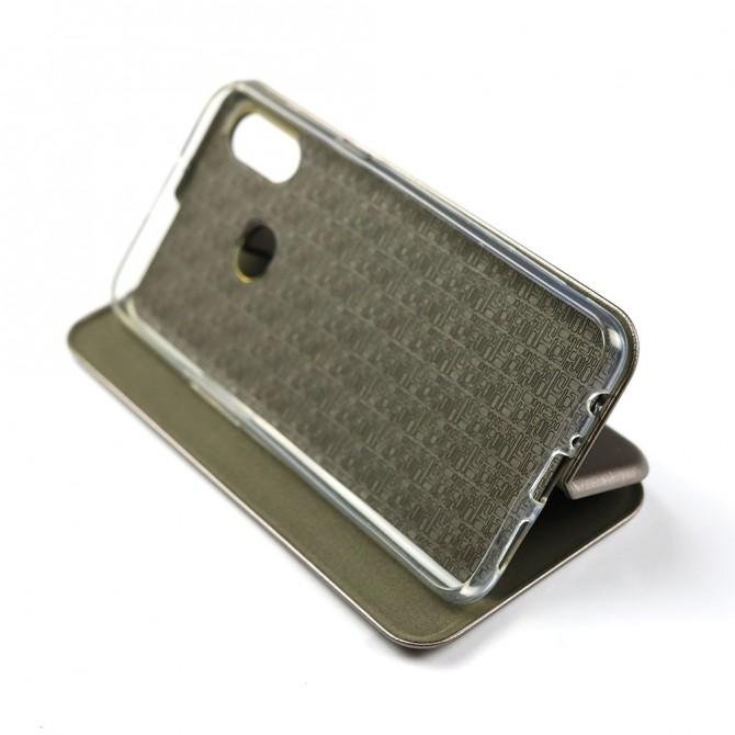 Чехол книжка U-Like Best для Samsung A107 Galaxy A10s 2019 Серый-4