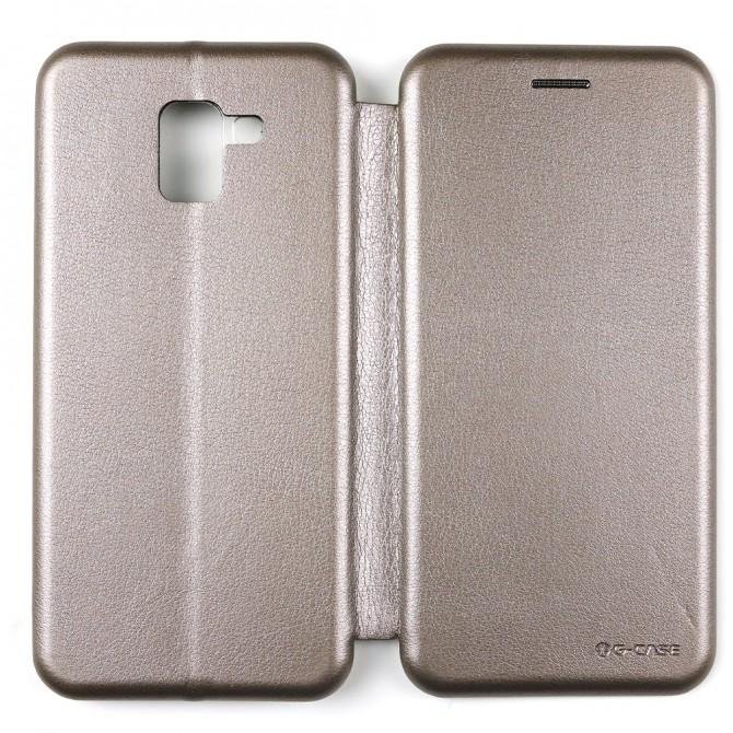 Чехол книжка U-Like Best Samsung Galaxy J6 2018 Серый-2