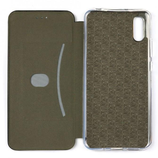 Чохол книжка U-Like Best для Xiaomi Redmi 9a Чорний-3